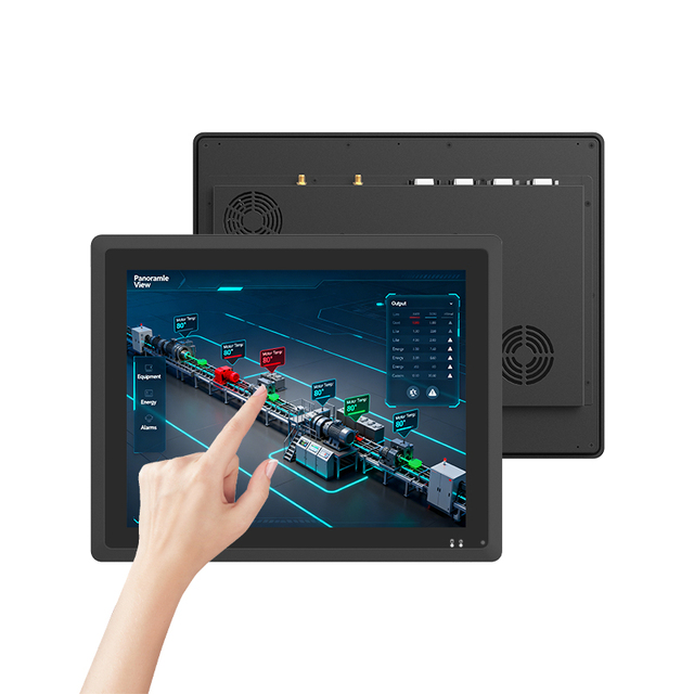 1000 Nits 15.6 17 19 21.5 Inch Industrial Touch Screen Monitor IP65 Waterproof Embedded Open Frame Capacitive Industrial Display