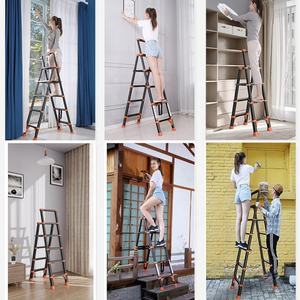 Échelle télescopique Deliladder, petite échelle télescopique pour la maison, facile à utiliser et à transporter - Product Image 2