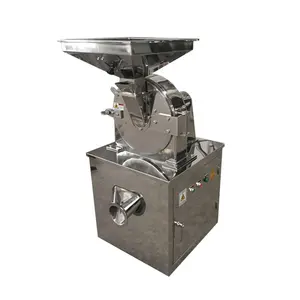 Stainless Steel Universal Crusher With Separate Cyclone Discharge Pulse Dust Collector Pin Mill Pulverizer Powder Salt Crusher