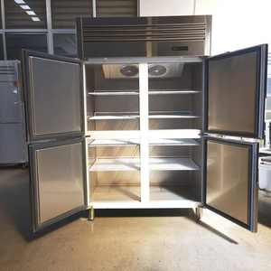 Réfrigérateur-congélateur commercial industriel à double température 1000L, 4 portes, vertical, profond, en acier inoxydable, pour hôtels et restaurants - Product Image 5