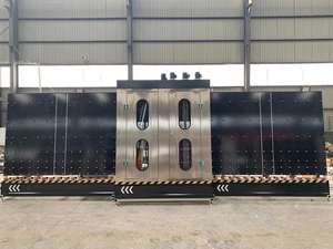 Machine de lavage et de séchage de verre verticale à double couche 1800 avec pompe à moteur PLC - Product Image 2