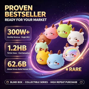 New Product Chinese element Little <strong>Dragon</strong> PU Fast-rebound 1-second Squeeze Toy Wholesale Simulation Model Toy - Product Image 6