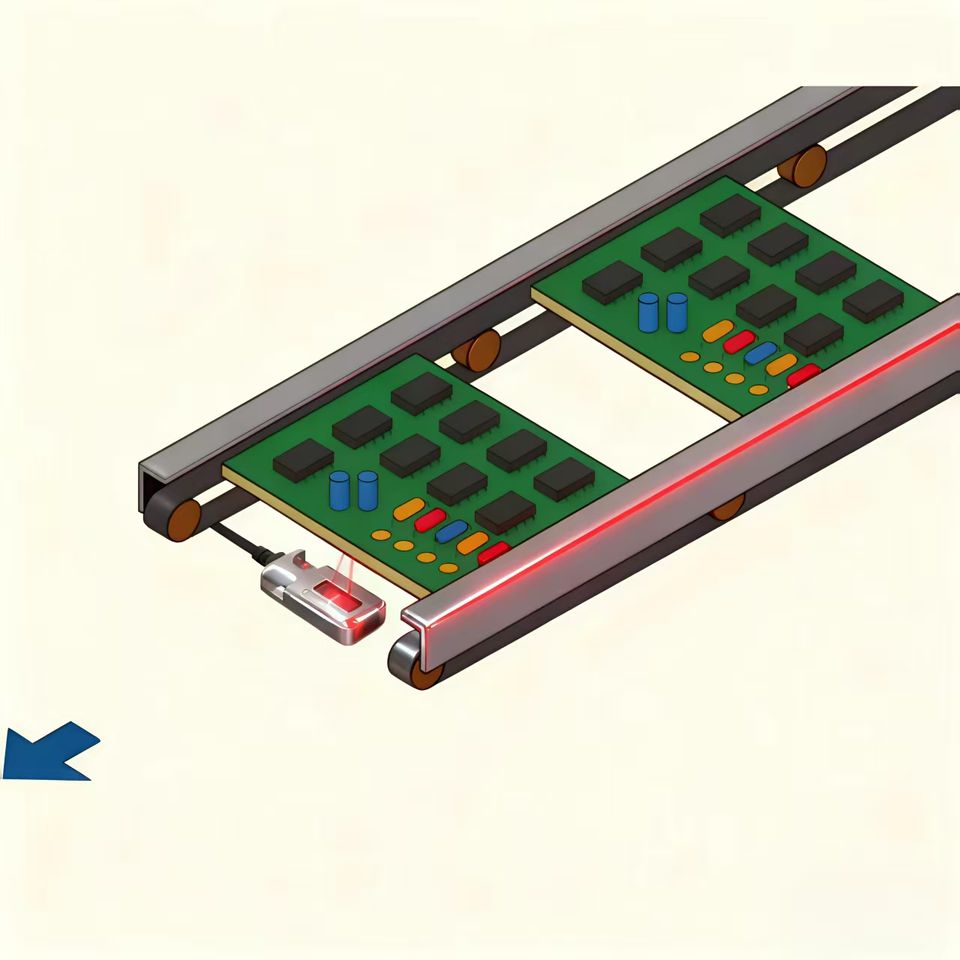 Ultra Small Current Sensor Ultra Small Photoelectric Sensor Micro BGS Ultra Thin Beam Sensor for ...