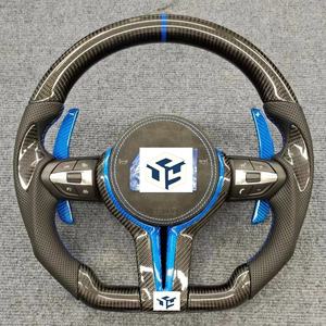 Volante de Fibra de Carbono Original Personalizado para Chasis E, Compatible con BMW E91 E90 E92 E93 E39 E46 E60 E61 <span class=keywords><strong>E65</strong></span> E66 E81 E82 E83 Z4 E89 - Product Image 2