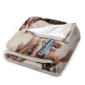 El mejor precio de fábrica 1000 Todos los diseños aceptan personalizado NO MOQ Peso Pluma Junior <span class=keywords><strong>H</strong></span> <span class=keywords><strong>Karol</strong></span> G Manta de lana suave - Product Image 2