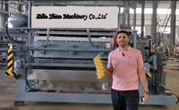 Máquina para hacer bandejas de papel y huevos