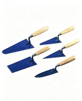 Outils professionnels pour carrelage, truelle à plâtrer crantée, poignée ergonomique souple, truelle à jointer en acier inoxydable, qualité industrielle