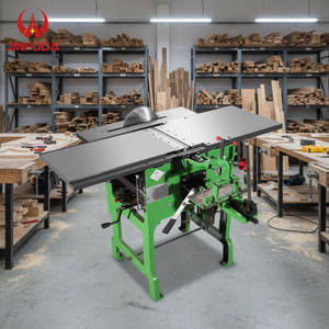 Raboteuse-Dégauchisseuse à Table, Mortaiseuse, Tête de Coupe Droite, Haute Productivité, Machine à Bois Multifonctionnelle, Moteur - Product Image 2