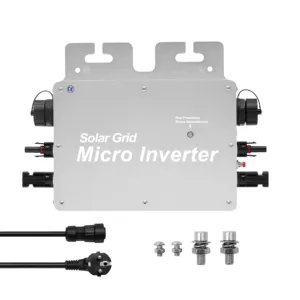 Balkonkraftwerk Components On Grid Inverter Mobile APP Micro Inverter 600w