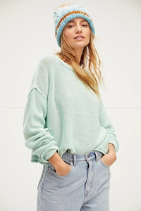 Maglioni autunnali a maniche lunghe a maniche lunghe in <span class=keywords><strong>maglia</strong></span> lavorata a <span class=keywords><strong>maglia</strong></span> girocollo <span class=keywords><strong>arancione</strong></span> per <span class=keywords><strong>donna</strong></span> - Product Image 6