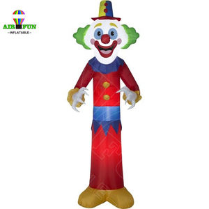 Costume de Clown gonflable de publicité de personnage de <span class=keywords><strong>Film</strong></span> personnalisé entier d'usine pour marcher le Clown gonflable inspiré du cirque - Product Image 1