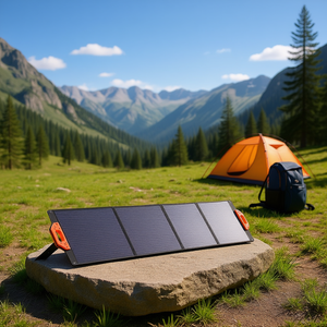 <b>Portable</b> 200W Foldable ETFE Monocrystalline <b>Solar</b> <b>Panel</b> Charger Kit - Product Image 2