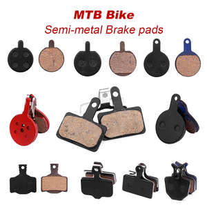 WUZEI MTB Pastillas de freno semimetálicas Pastillas de freno hidráulicas para SRAM para <span class=keywords><strong>Shimano</strong></span> Accesorios de bicicleta Piezas de bicicleta - Product Image 2
