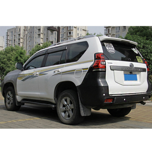 สำหรับโตโยต้าพราโด FJ150 2010-2017บานปลายปรับแต่งเพื่อสไตล์2018บอดี้คิทพร้อมกันชนหน้ากันชนหลังกระโปรงข้าง - Product Image 4
