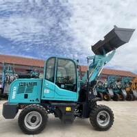 Harga Kejutan Mini Backhoe Loader Wheel Loader Cina