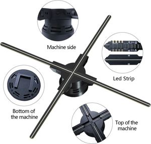 Máy Chiếu Màn Hình Ba Chiều LED 1920*1080 42Cm 52Cm 65Cm 100Cm 150Cm 180Cm Quạt Ba Chiều Quảng Cáo 3d - Product Image 4