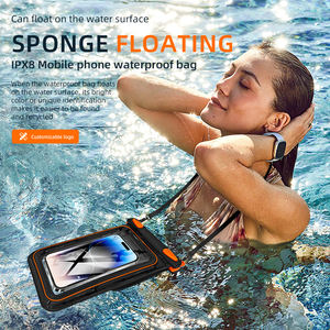 กระเป๋าใส่โทรศัพท์มือถือกันน้ำแบบใหม่ ดีไซน์ตะขอคู่ พร้อมสายคล้อง - Product Image 2