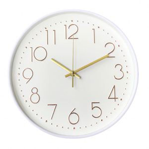 12 Inch Modern Creative Frame Plastic Digital <b>Clock</b> <b>Silent</b> for Living Room Decoration - Product Image 4