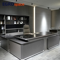 Bureau de direction EGROspace – Design moderne pour PDG, directeur et manager – Table de bureau organisatrice