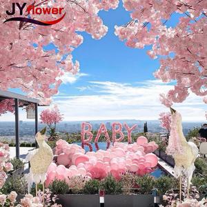 JY Vente en gros de fleurs artificielles au toucher réel, Phalaenopsis, élégante <span class=keywords><strong>orchidée</strong></span> aux lèvres rouges pour la décoration de la maison et des mariages - Product Image 4