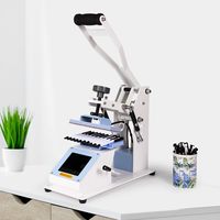 Presse à Chaud 3-en-1 Combo pour Sublimation – Mini Presse Thermique pour Stylos, Casquettes, Étiquettes et Marquage de T-shirts