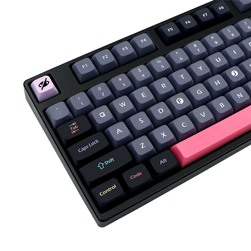 XDAプロファイルPBTGMKドラキュラキーキャップ染料昇華133キー