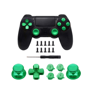 Para ps4Game Accesorios Metal Dpad ABXY Botones Azul para <span class=keywords><strong>PS4</strong></span> Controlador Reemplazo Analógico Stick Joystick Metal ABXY Botones - Product Image 3