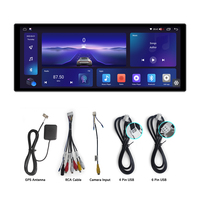 LODARK N3E UIS8581A Radio de Auto Android de 12.3 Pulgadas con Marco, Octa Core, QLED, GPS, Navegación, CarPlay Inalámbrico, Android 12 Universal