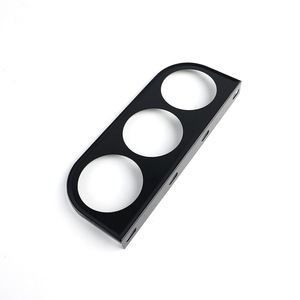 Getitall Three Hole Dash Frame 52mm Steel Instrument Panel <b>Bracket</b> For Car Gauge Mounting - Product Image 5