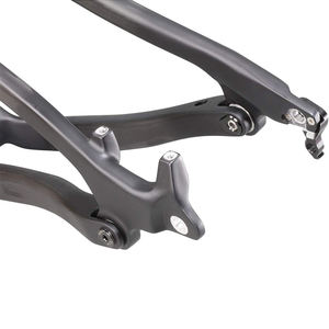Cadre de vélo en fibre de carbone OEM Cadres de vélo de montagne Frein à disque Espacement arrière à dégagement rapide Routage interne - Product Image 2