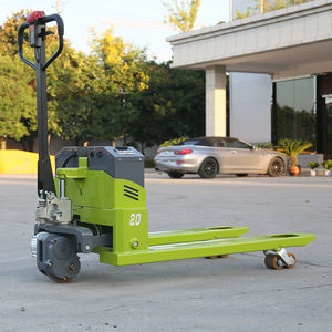 מפעל גדול סיני מחיר טוב 1.5 טון מיני משאית משטחים בקנה מידה אלקטרוני והדפסה פונקציית ידית משאית חשמלית מלגזה - Product Image 2