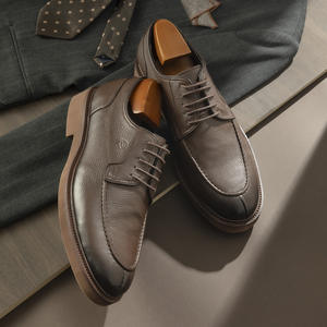 Zapatos de Hombre de Cuero con Cordones, Punta en Pico, Antideslizantes y Desodorantes, Formales, Casuales y de Negocios, de Alta Calidad, Último Modelo 2026 - Product Image 2