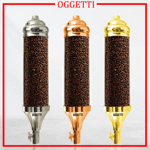 Silos de dragées à café décoratifs et hygiéniques en acier inoxydable Plexy Material Top Product - Product Image 3