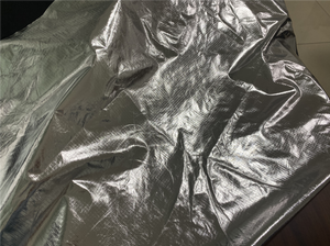 <span class=keywords><strong>Nylon</strong></span> 70D ripstop anti-uv Oxford lona de algodón poliéster impreso a prueba de agua brillante silicona recubierta plata película tienda tela - Product Image 6