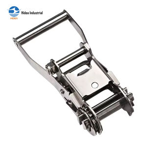 Hebillas de trinquete Hidea de 1-1/2 pulgadas con mango largo y ancho, de acero inoxidable, de alta resistencia, para correas de amarre de transporte, al mejor <span class=keywords><strong>precio</strong></span> - Product Image 2