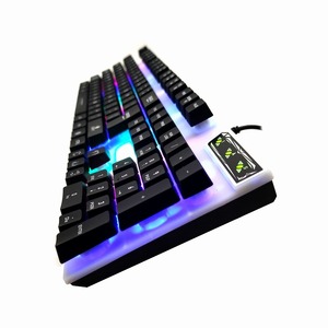 Economico RGB retroilluminato tastiera da gioco con cavo Teclado spagnolo portoghese Layout interfaccia USB nuova condizione confezionata in scatola - Product Image 5
