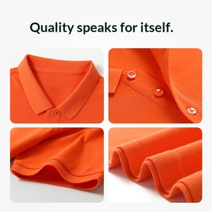 Thoáng khí cotton ngắn tay Áo polo tùy chỉnh Hi khả năng hiển thị làm việc đồng phục nhân viên văn hóa Logo mùa hè unisex - Product Image 6