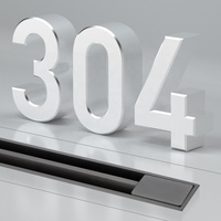 Égouttoir de douche au sol 20-200 Cm Long Canal Salle de bain Invisible Linéaire Carrelage Insert Drain de sol Acier inoxydable 304 Personnalisé