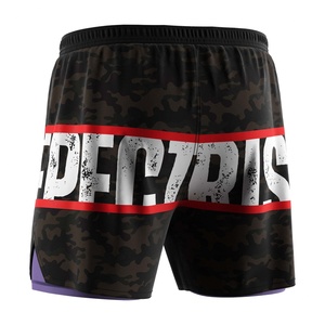 Shorts de sport à séchage rapide, leggings de compression double couche personnalisés 2 en 1 pour hommes - Product Image 3