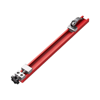 Dispositif de support de coupe de précision pour scie à table à poussée manuelle de type 45, rail de base réglable, coupe de précision