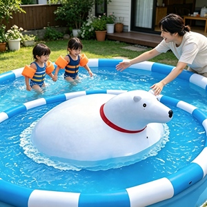 Piscina Inflable Grande y Móvil de Fabricante Directo, Piscina Inflable para Adultos, Ideal para Centros Comerciales y Espacios de Ocio de Verano - Product Image 2