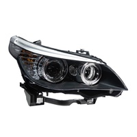 Kit de rétrofit pour phares de Série 5 E60 2003-2010 avec feux de croisement à lentille LED Angel Eye, référence OE 63127045695, 12V