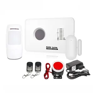 7 wireless zone 3 wired zone Home security alarm GSM alarm system with andirod & ios APP control auto dial and SMS alter