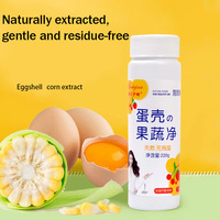 Détergent en poudre pour fruits et légumes biologiques Bofuyuan, 50%-80% d'ingrédients actifs, écologique, ingrédients sûrs, efficace