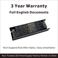 Controlador LED Triac HRGS-60-12, 100-277V, IP20, Carcasa de Aluminio, Sin Zumbido, para Renovación del Hogar, Downlight, CE, RoHS, 3 Años de Garantía