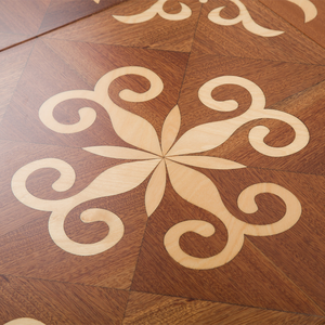 Parquet en bois d'orme multicouche AVANTIMORA peint à la main, qualité rustique IEC62321 ABCD 15 mm, pour zones à fort trafic - Product Image 1