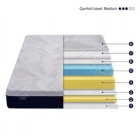 Matelas de lit d'hôtel King Queen Size compressé sous vide, personnalisé, enroulable dans une boîte, matelas en mousse à mémoire de forme en gel