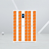 Vente en gros usine OEM – Serrure électronique intelligente en acier à 50 portes, résistante à la rouille, pour buanderie, supermarché, casier intelligent