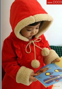 Fabricante de Ropa, Abrigo de Invierno Navideño al por Mayor para Niñas - Product Image 4