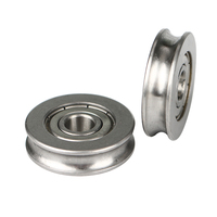 8*30*8mm Étanche et Antirouille Charge 180KG Roulement En Acier Inoxydable S608ZZ Rainuré U rainure Roulement Roue Guide Roue S608